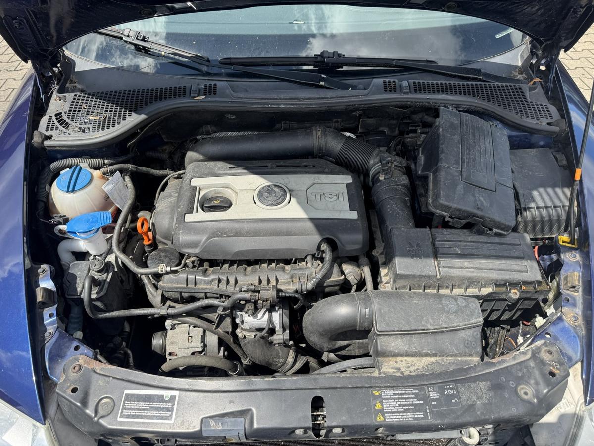 Skoda Octavia 2 1Z original Motor 1.8TSI 118kw BZB 6G-Schalter Motor l&auml;uft Bj.2008